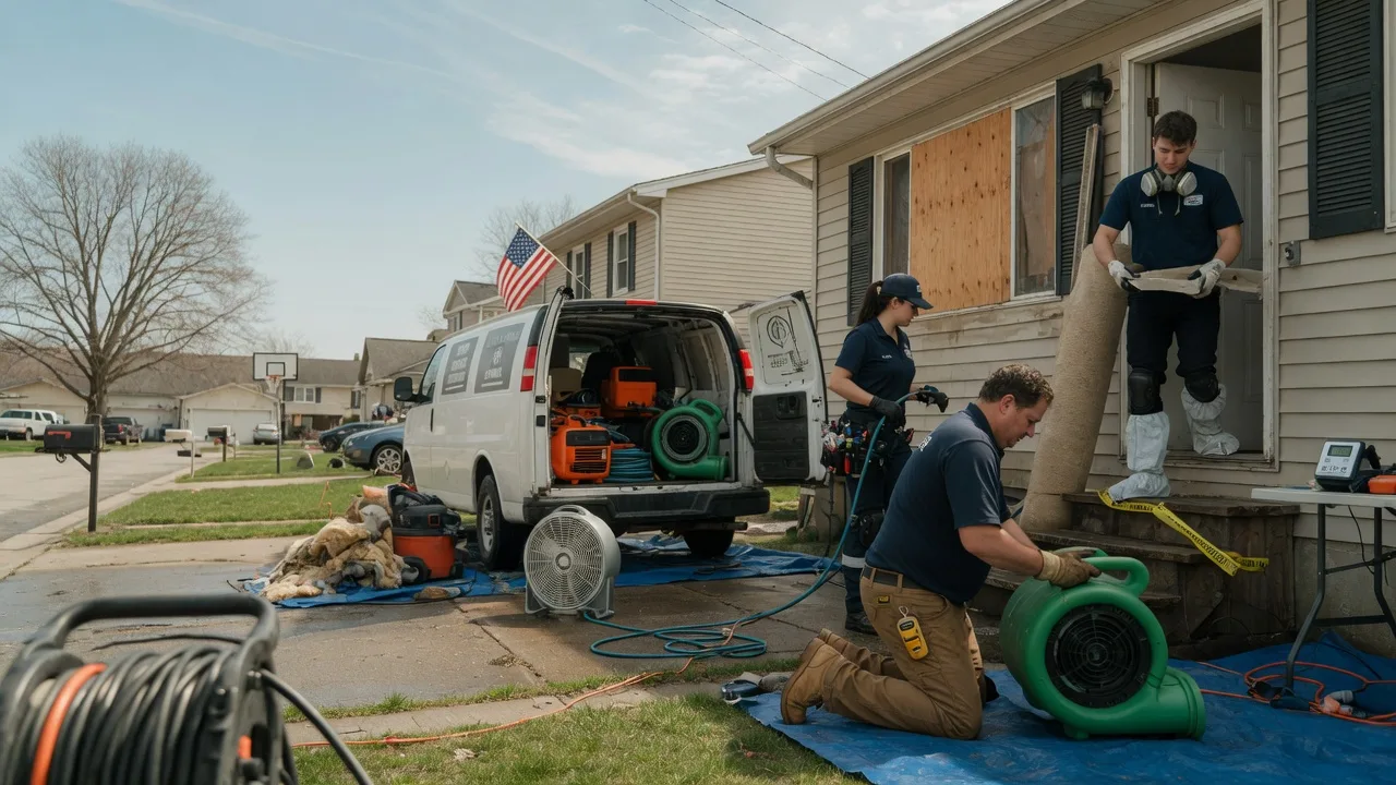 Water Damage Restoration in Brockton, MT near me